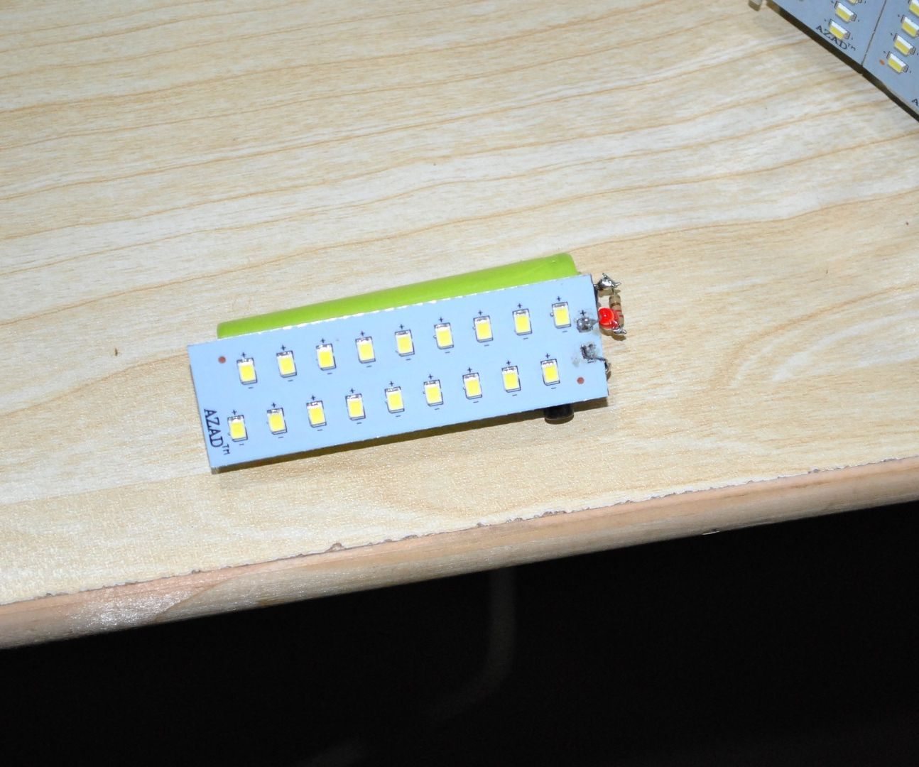 DIY Rechargable Bright LED Light From Laptop Battery