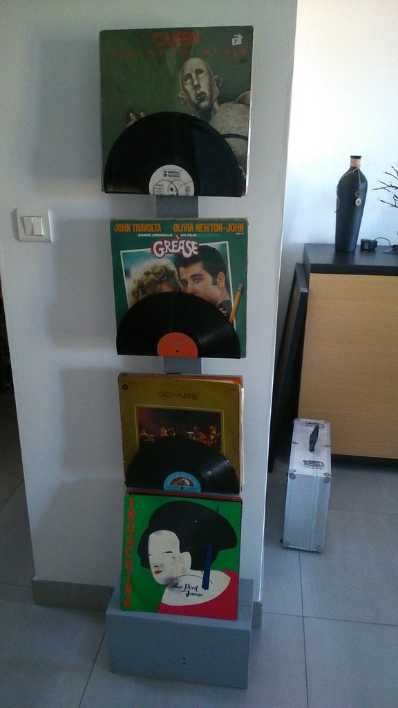 Vinyl Record Shelf