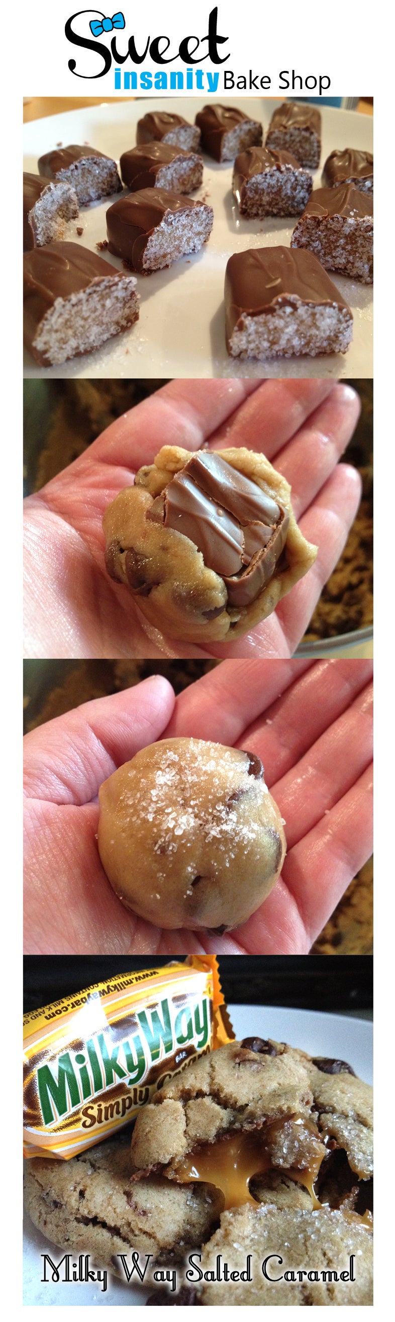 Milky Way Salted Caramel Cookies