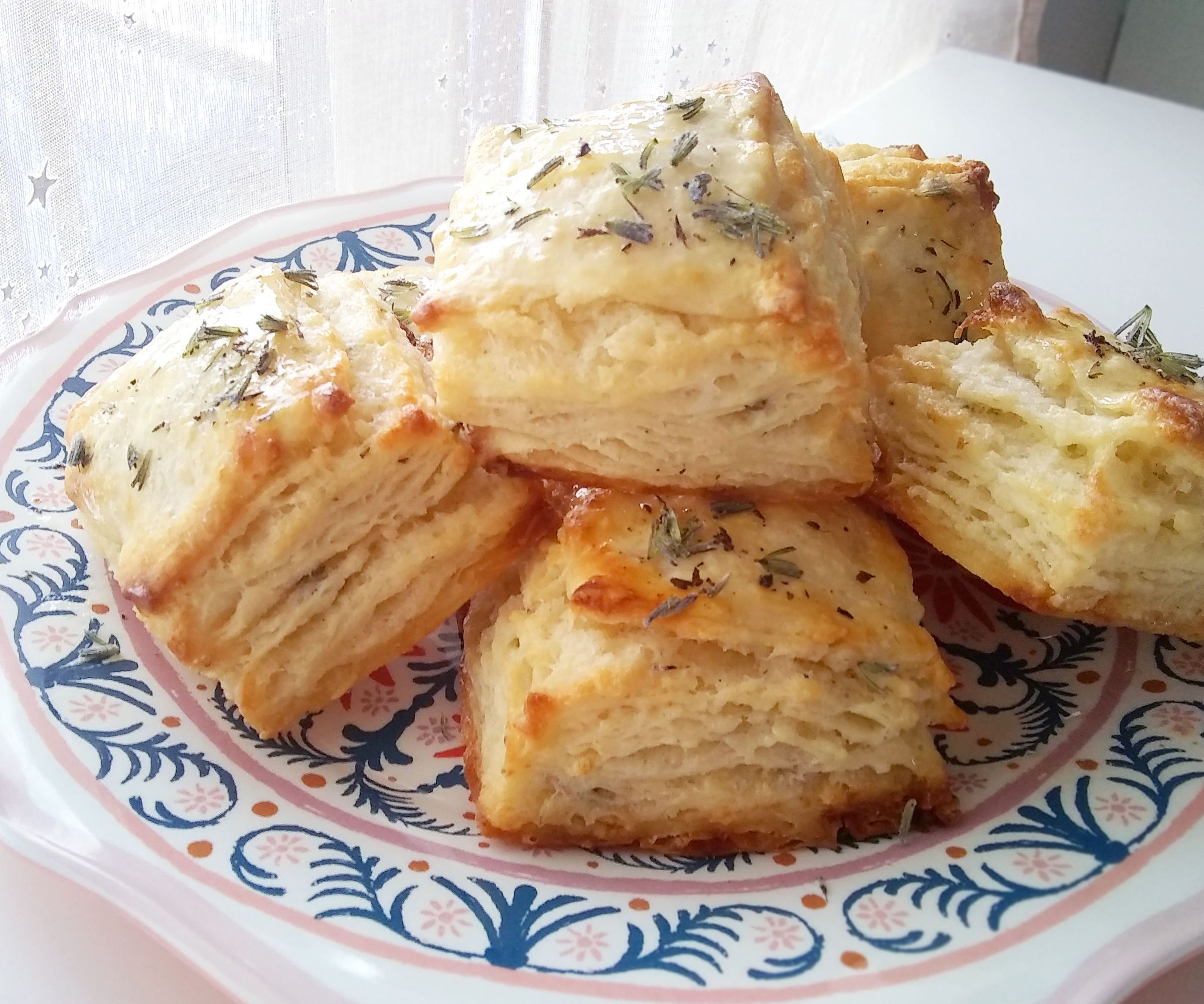 Savory Lavender Honey Biscuits
