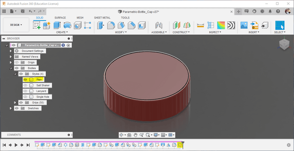Optional Customization - Lid Style