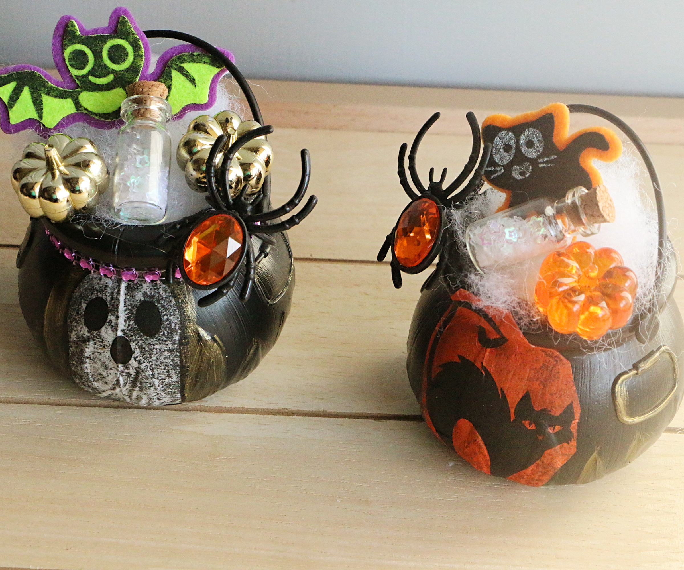 Dollar Tree Halloween Mini Cauldron Craft : 5 Steps - Instructables