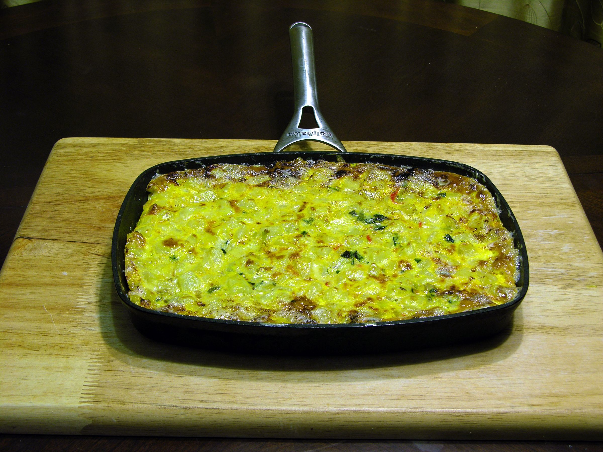 Leek Potato Egg Pie 11 Steps Instructables