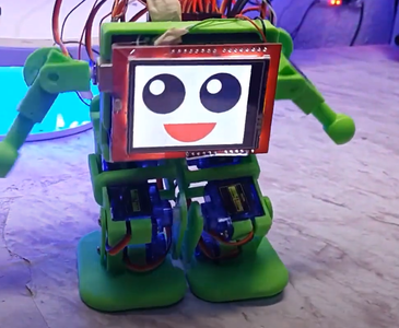 Ottis Robot, the Arduino Robot That Can Walk and Perform Visual and Audio Gestures