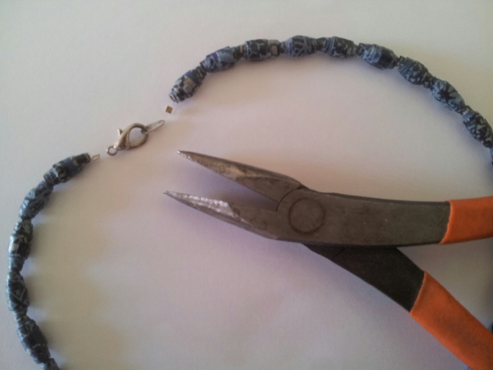 Washi Origami Paper Necklace 7 Steps Instructables