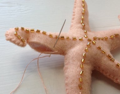 Felt Starfish Stuffie