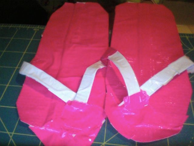 Duct Tape Flip Flops