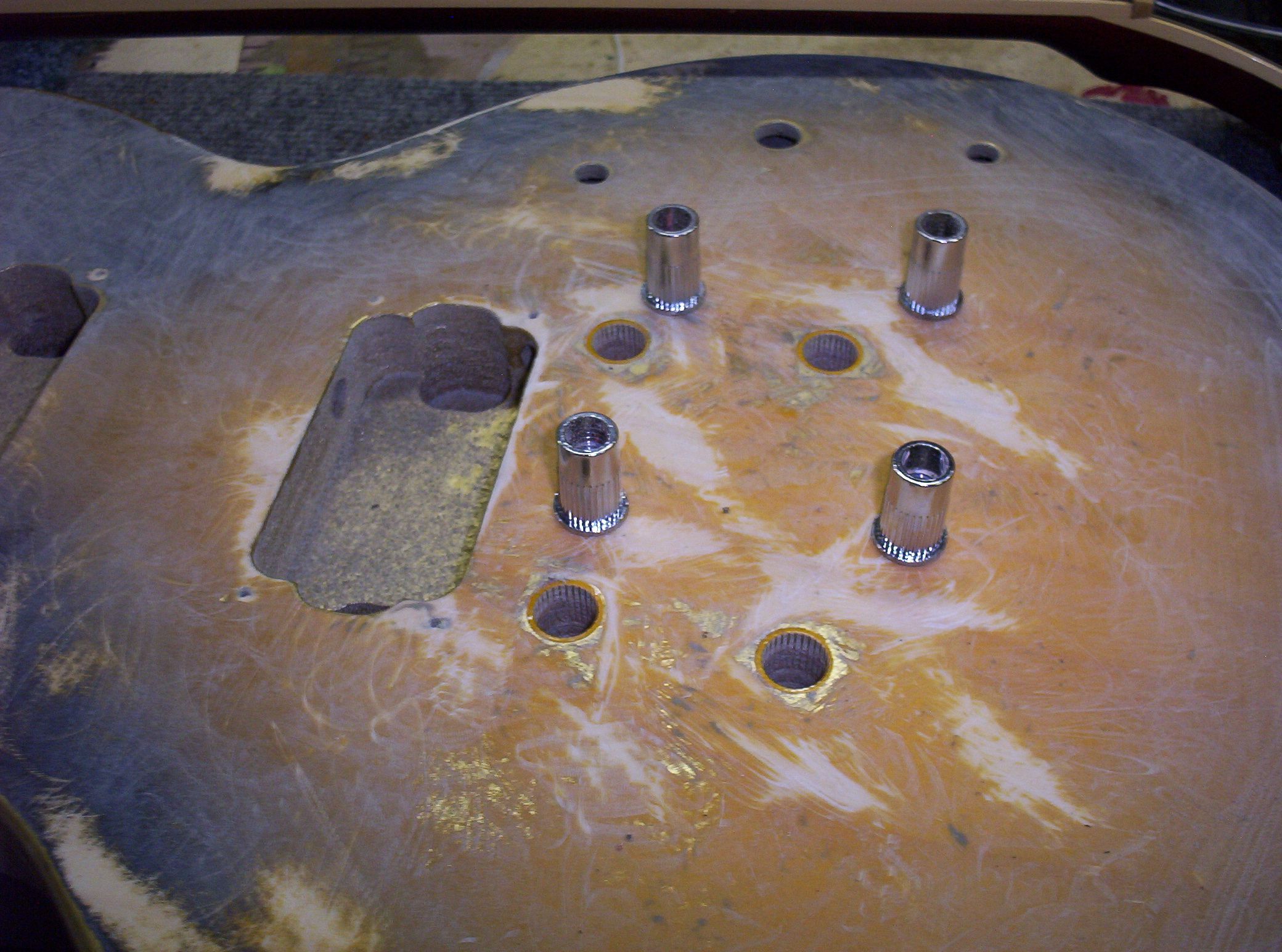 How to Remove Tune-o-Matic Bushings From Les Paul Style Guitar