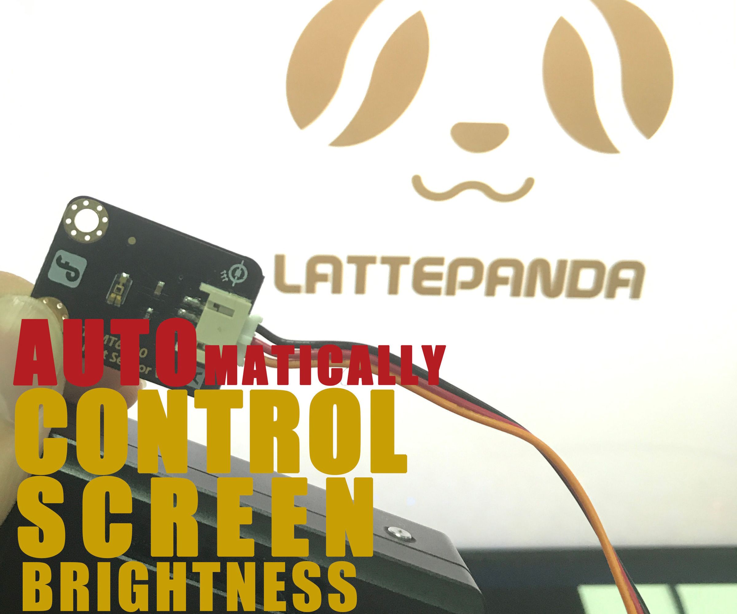 How to Automatically Change the Screen Brightness on Your Lattepanda