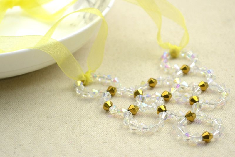 Simple Jewelry Making Beading- Bib Necklace Designs for Women