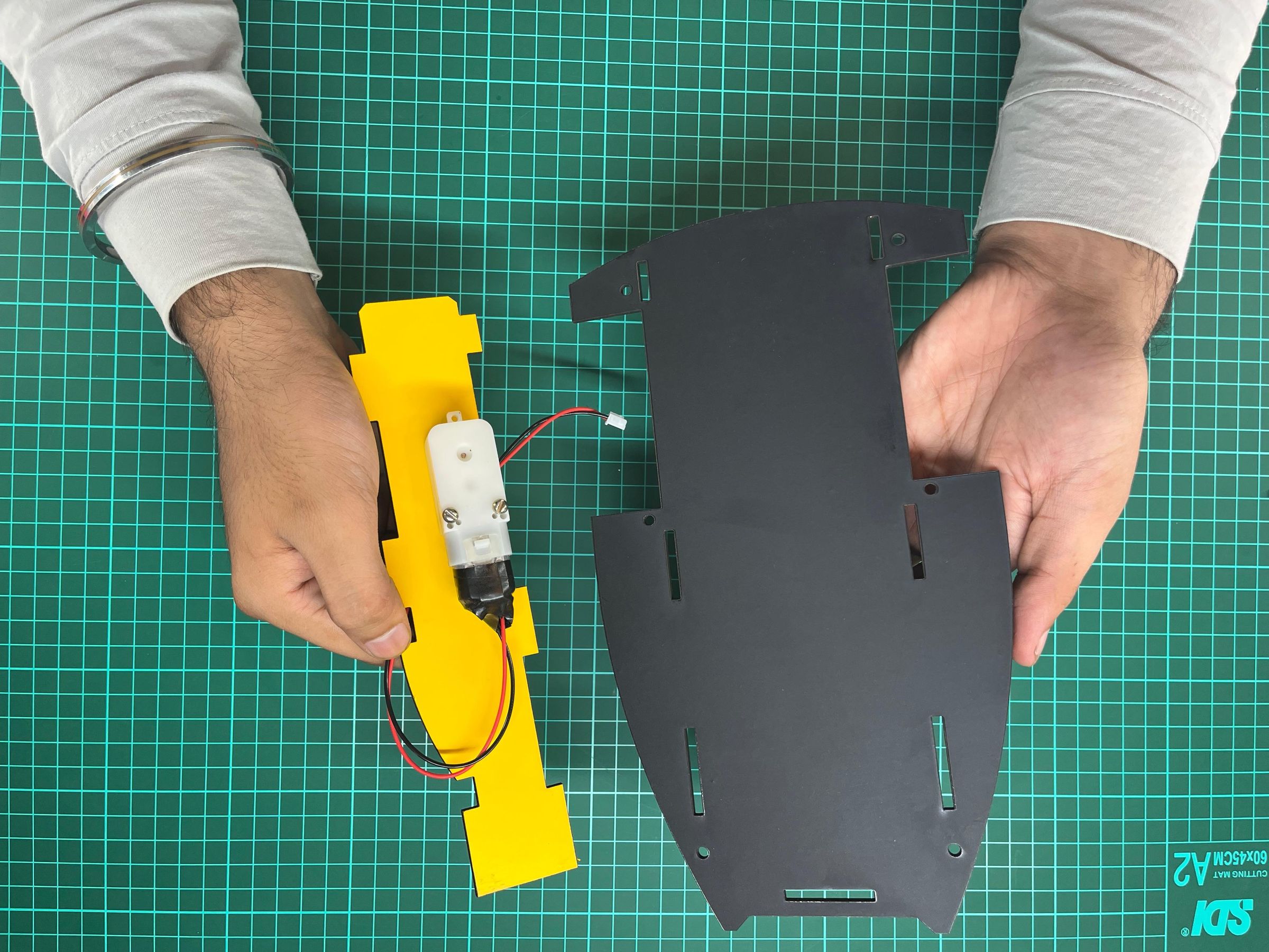 Wireless Hand Gesture Control Car Arduino Based : 14 Steps (with ...
