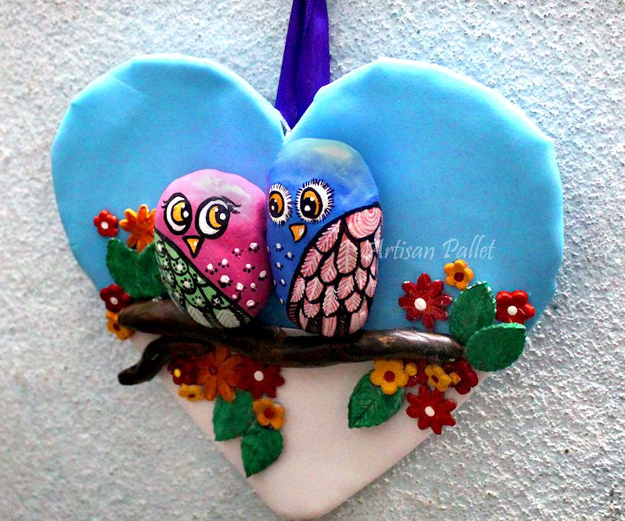 Beautiful Wall Hanging Idea With Polymer  Clay