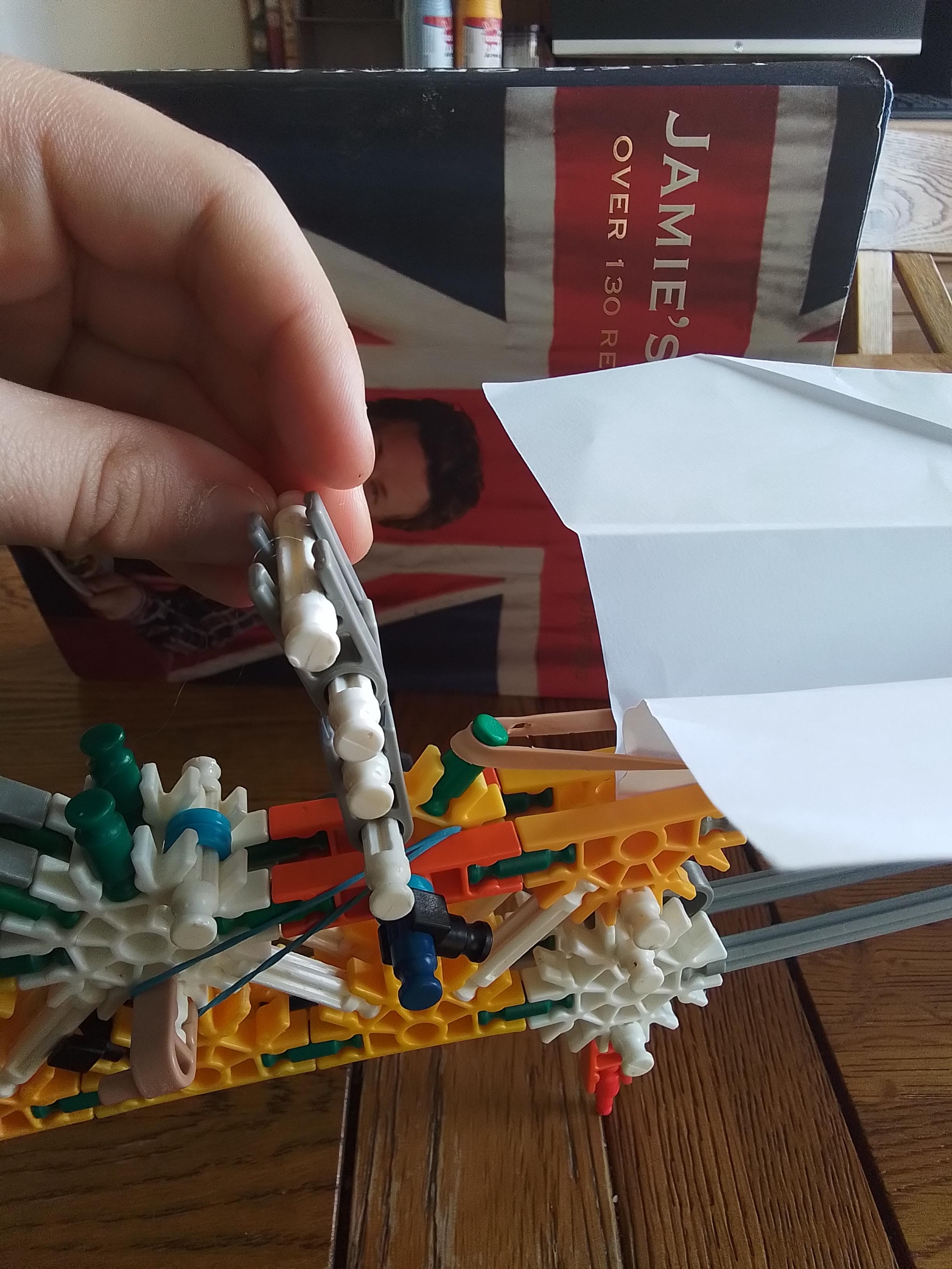 Knex Paper Plane Launcher 6 Steps Instructables