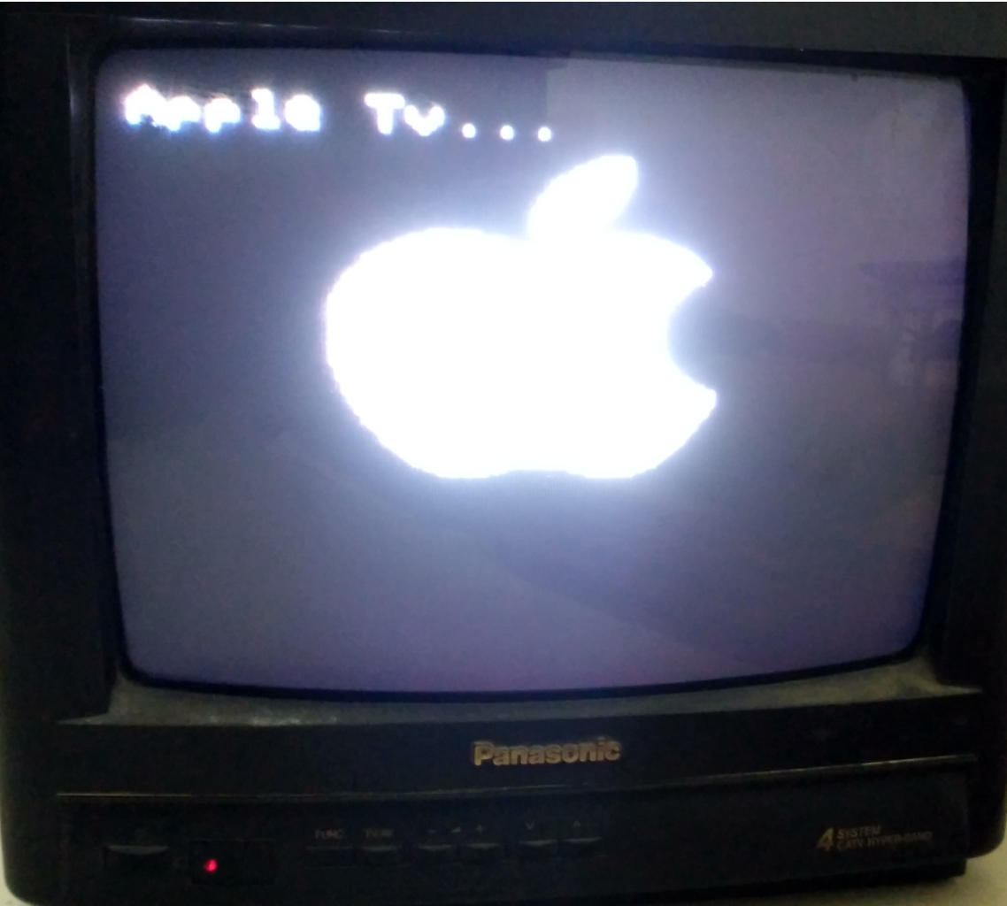 Displaying Apple Logo & Text on TV With Arduino