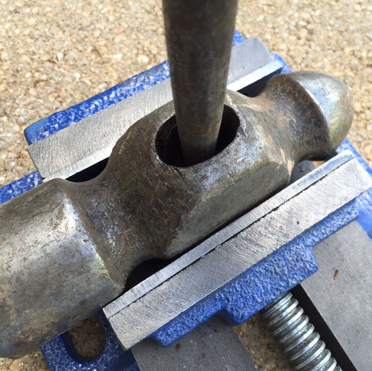 Ball Peen (aka Ball Pein) Hammer Restoration 4 Steps (with Pictures