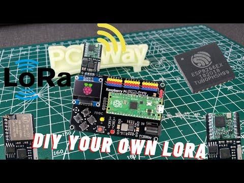 DIY LoRa & Wi-Fi Module for Raspberry Pi Pico