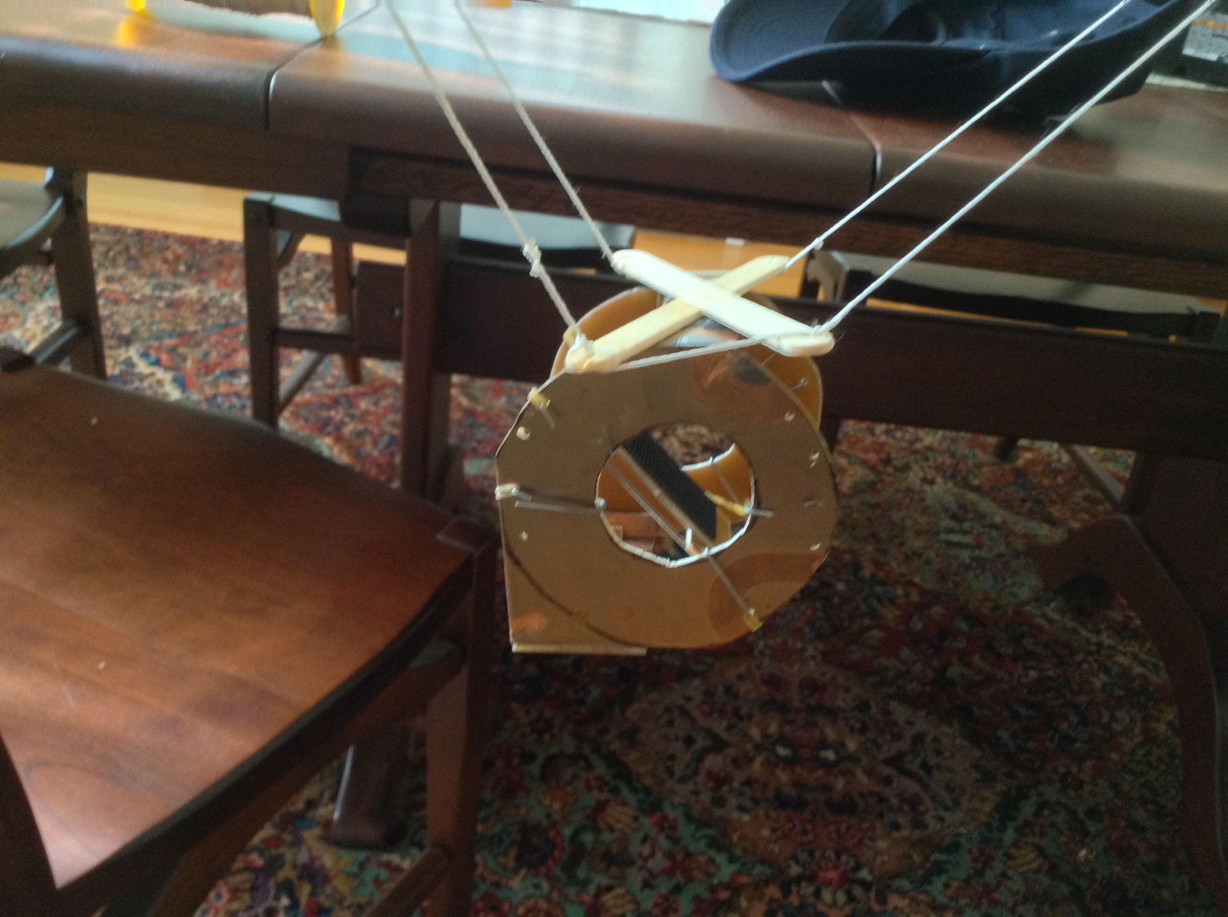 Shock Absorbing Self Leveling Camera Mount