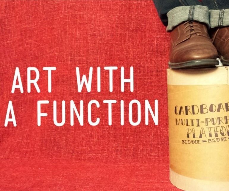 Multi-Purpose Cardboard Platform