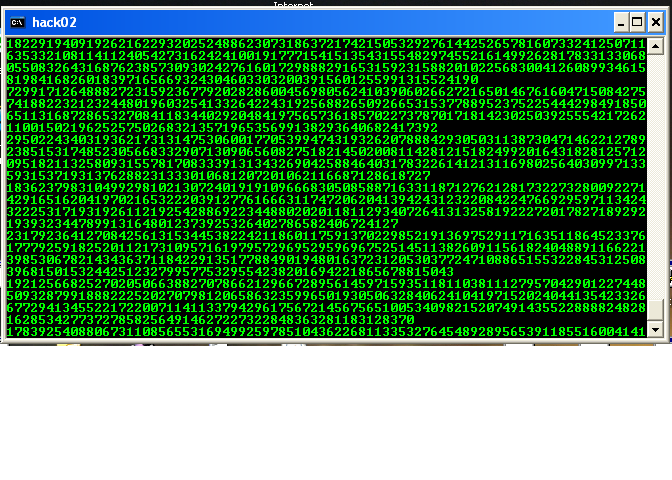 Easy Matrix Effect (Batch File) : 3 Steps - Instructables