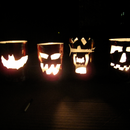 Pumpcans (Pop Can Jack-O-Lanterns)