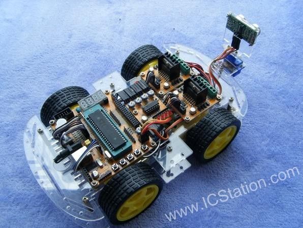 Android Smart Phone Bluetooth Remote Control Intelligent Smart Car 51 MCU (STC89C52 Code)