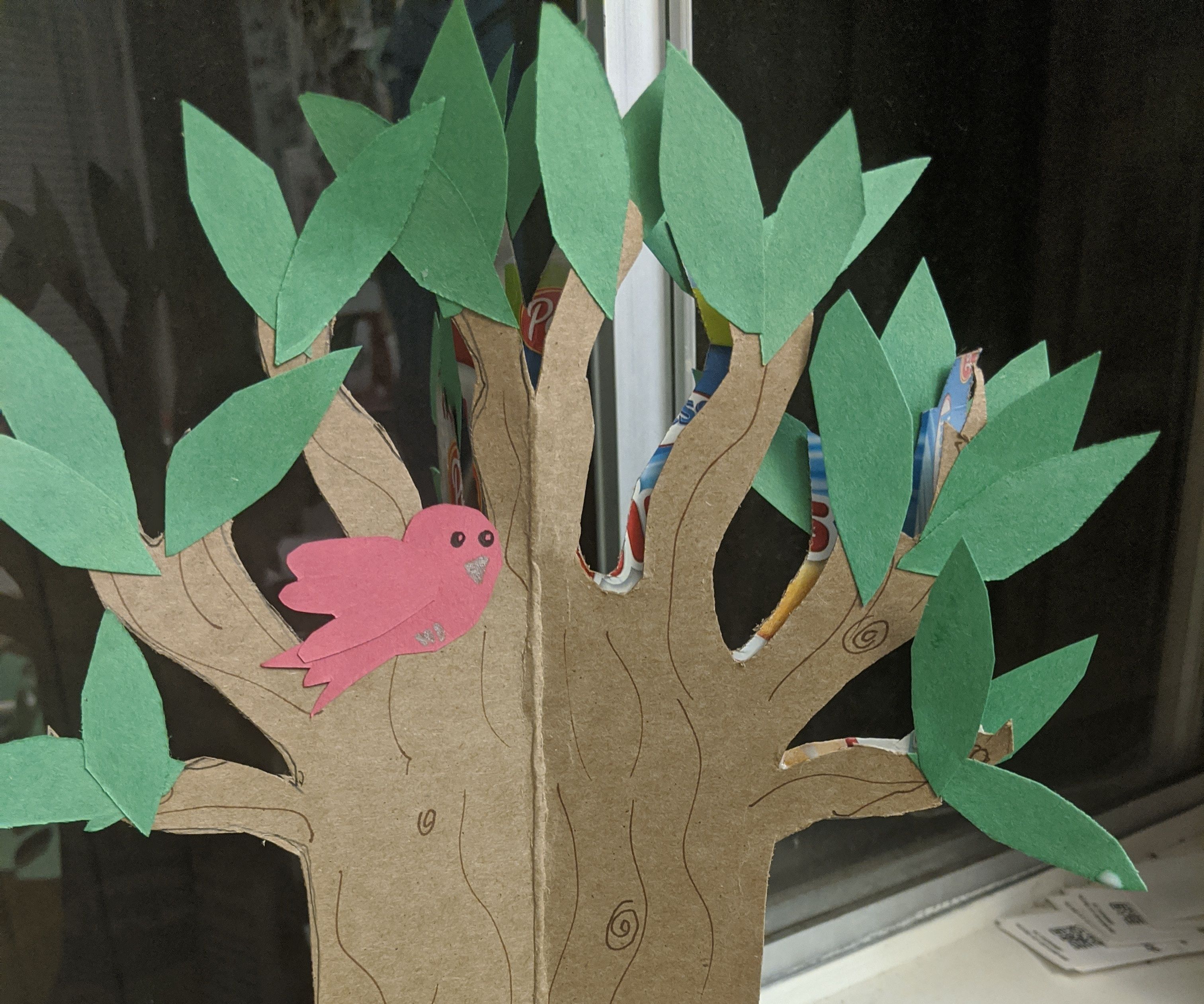 Cereal Box Tree