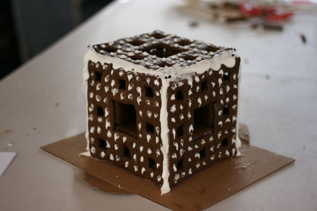 Fractal Gingerbread House