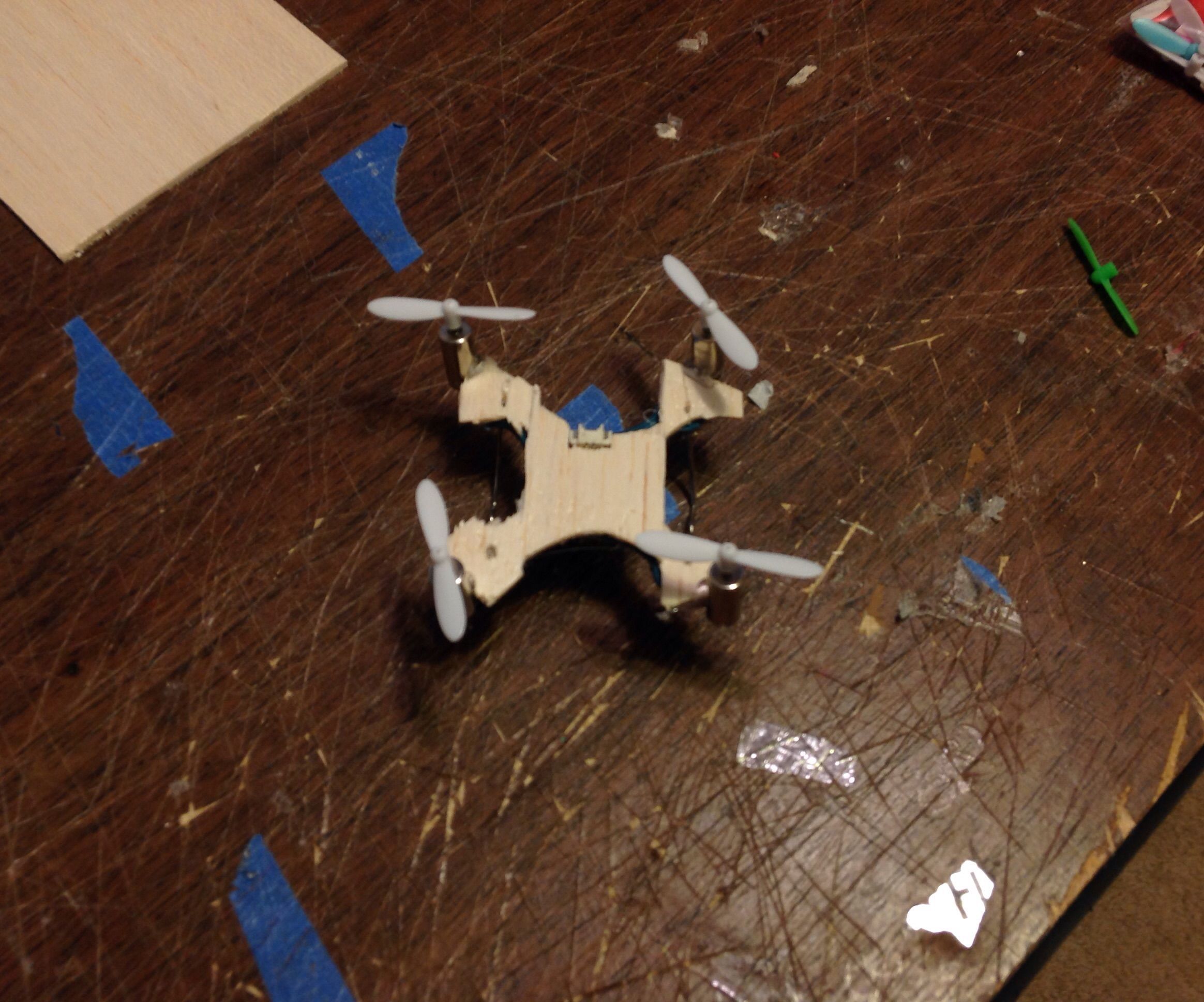 Diy micro quadcopter