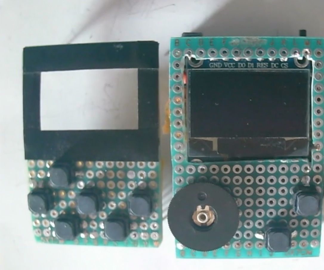 ArduBaby - Half Size Arduboy With 500 Games on Serial Flash