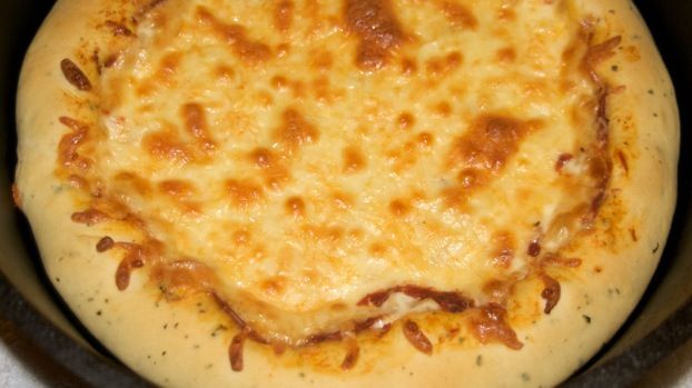 Deep Dish Dutch Oven Pizza