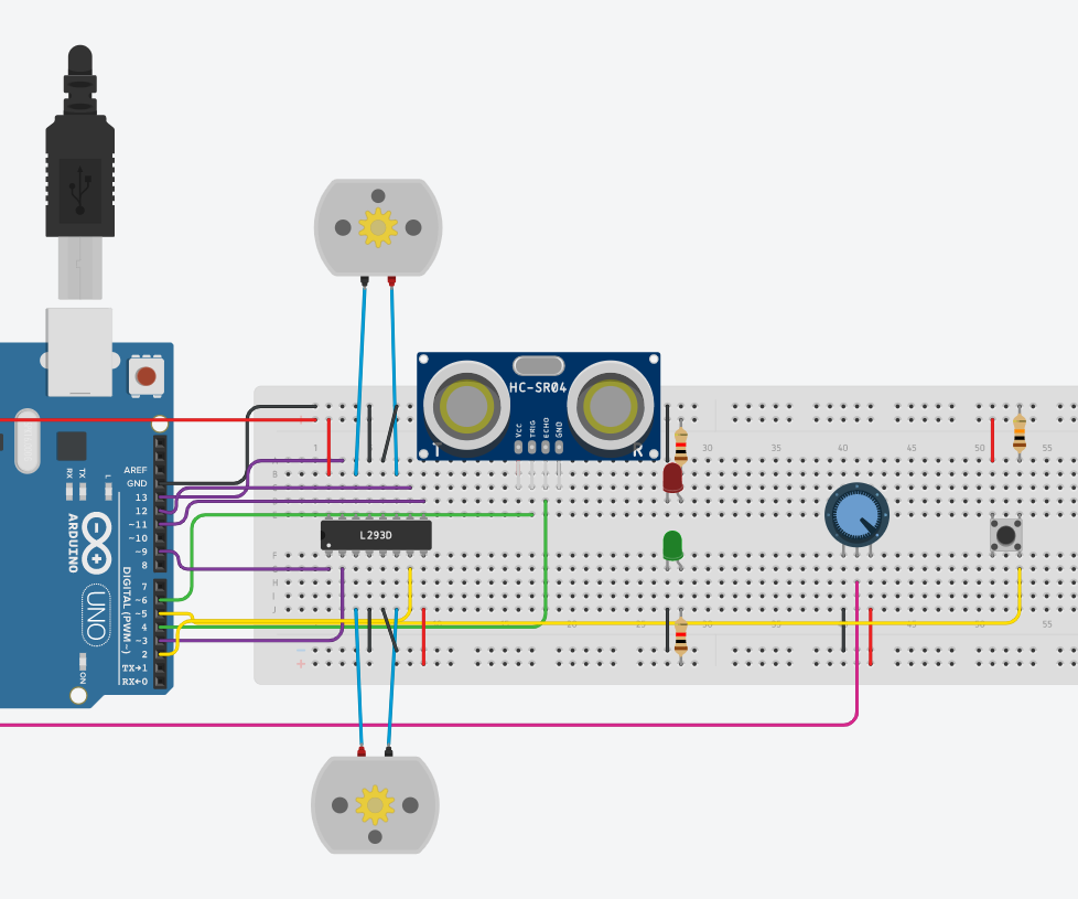 Distance Sensing Car