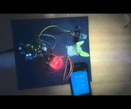 Arduino/Android BLUETOOTH - 28BYJ 48 Stepper Motor Curtain Control APP 