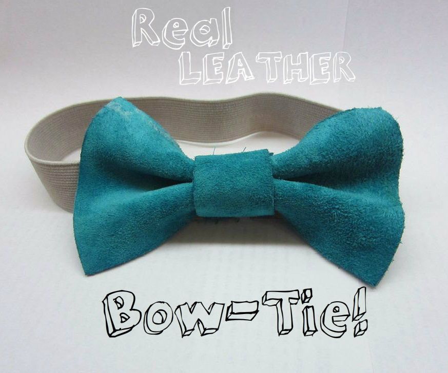 Make Your Own Leather Bow-Tie!