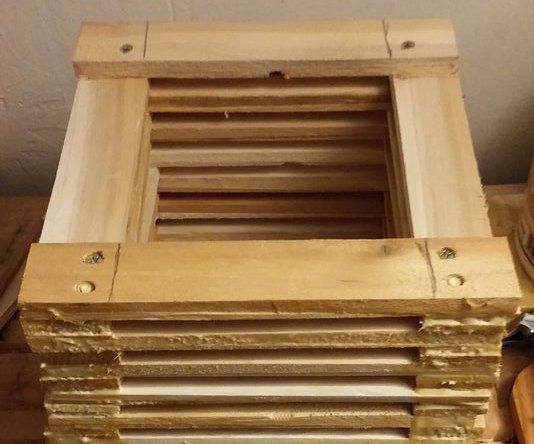Box From Wood Shims Ver 3