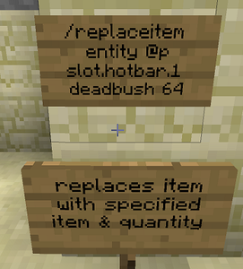 Replacing Things With Other Things