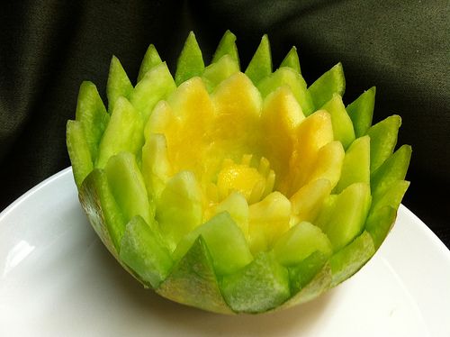 Carve a Melon Lotus