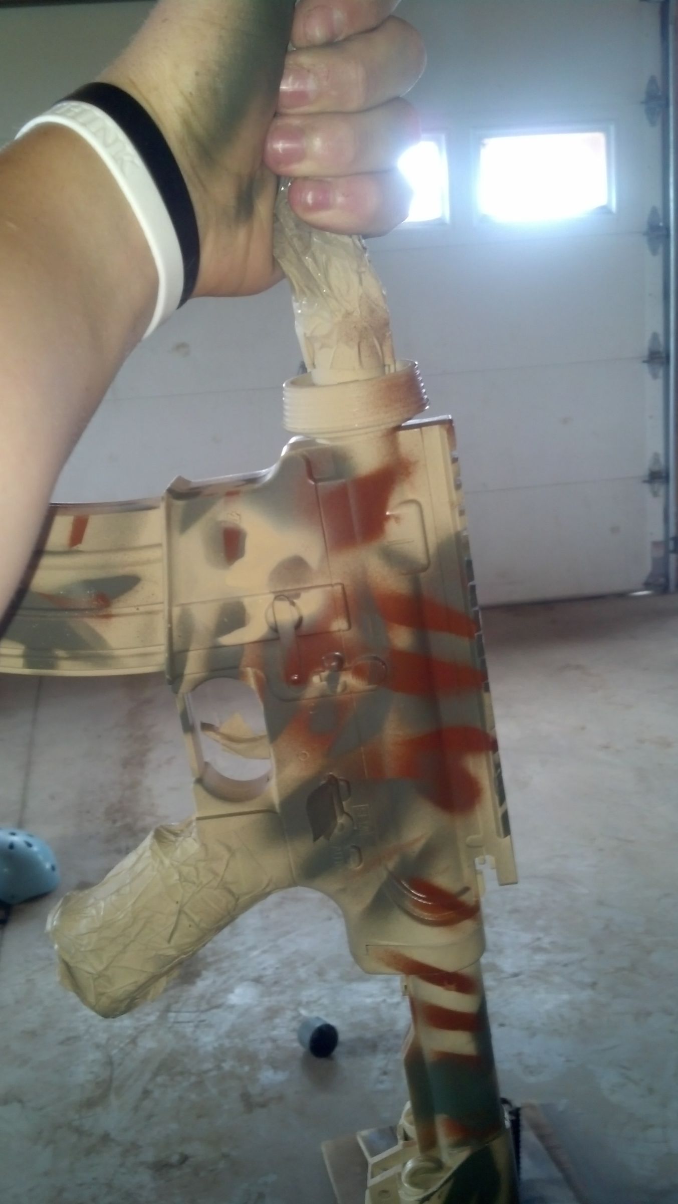 How to Paint an Airsoft Gun Camo 6 Steps Instructables