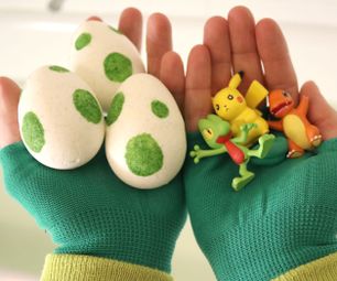 Pokemon Egg Bath Bombs