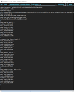 Generate Keys