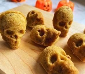 Halloween 3D Skull Cookies