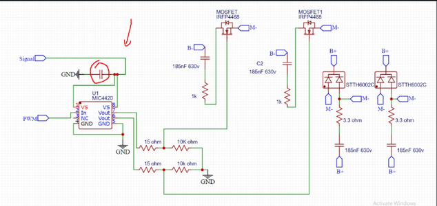 Checking the Old Controller Power Circuit and Draw It.