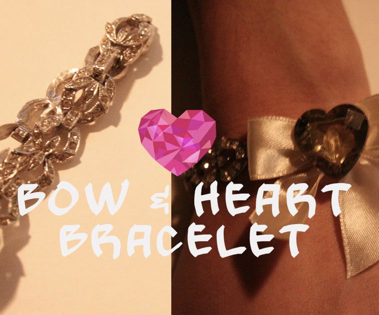 Bow & Heart Bracelet