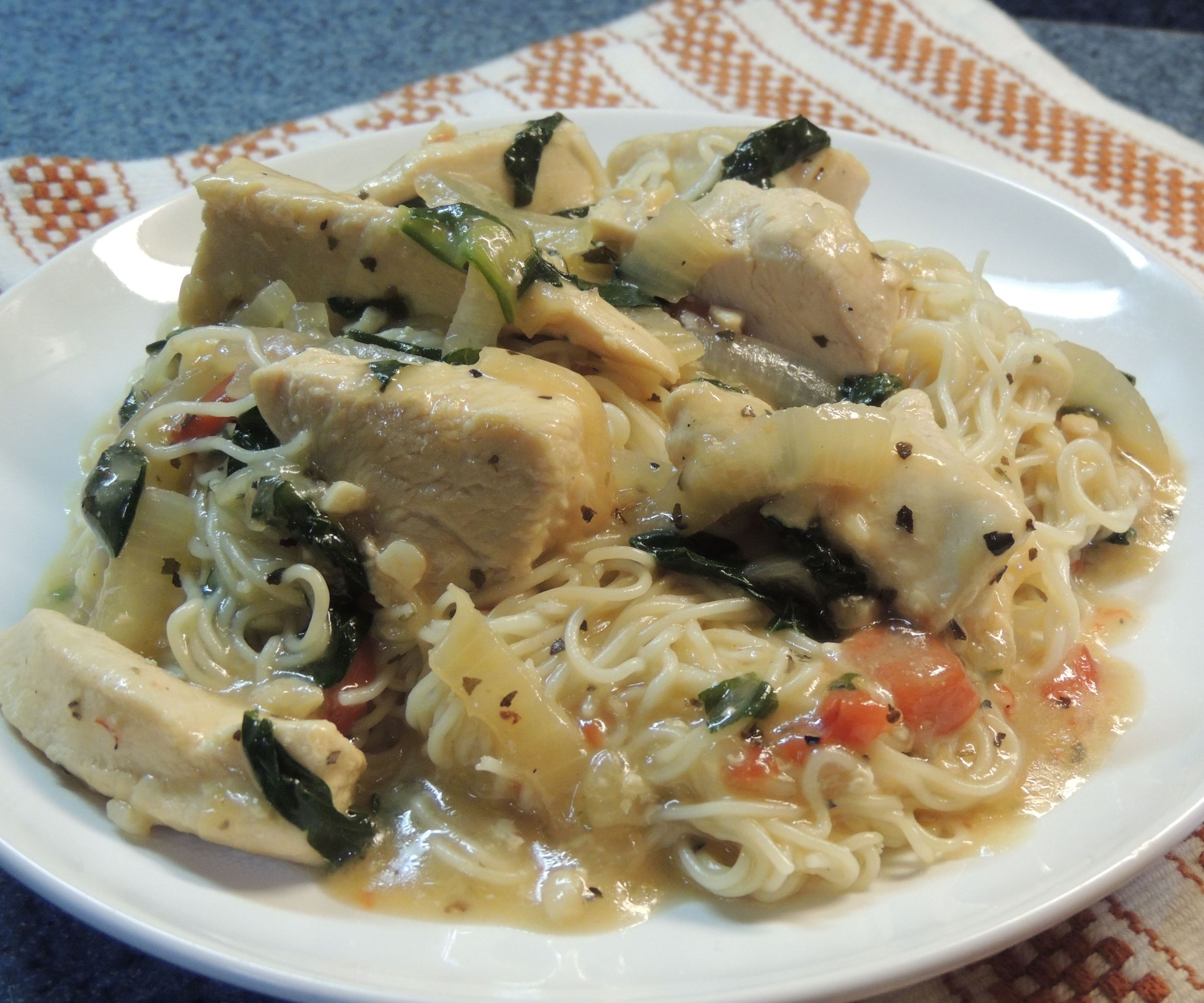 Garlic Wine Chicken (Olive Garden Copycat)