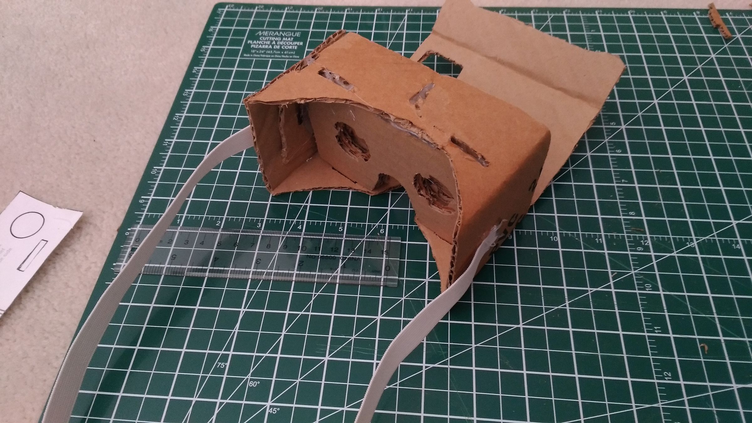 How to Make a Cardboard VR Headset 6 Steps Instructables