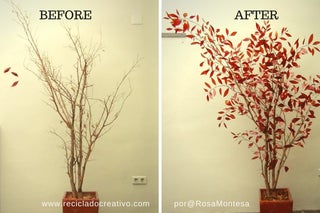 Tree Made Out of Recycled Plastic Bottles : 7 Steps (with Pictures