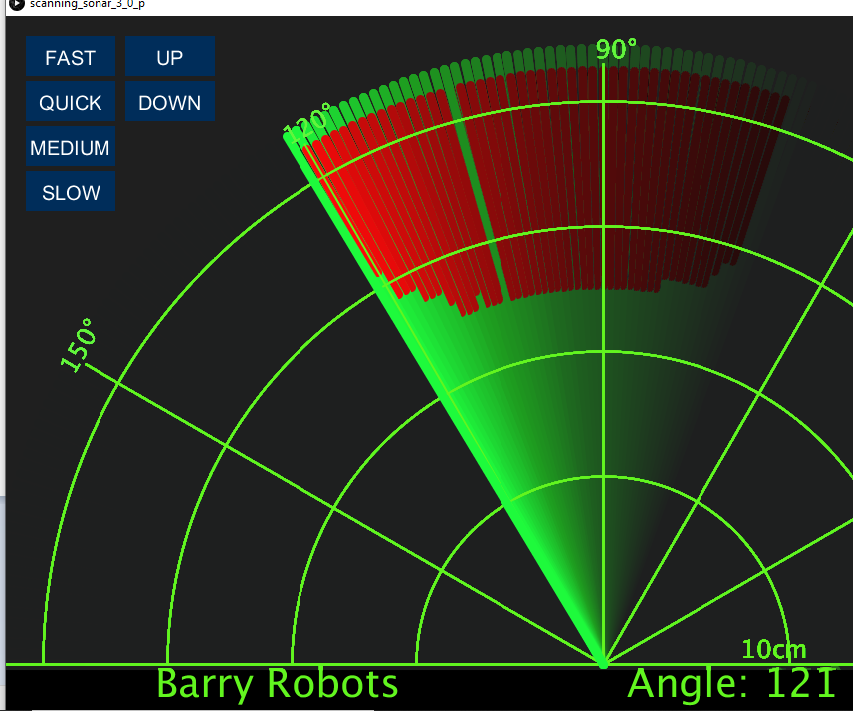 Upgraded Arduino Ultrasonic Scanning SoNAR
