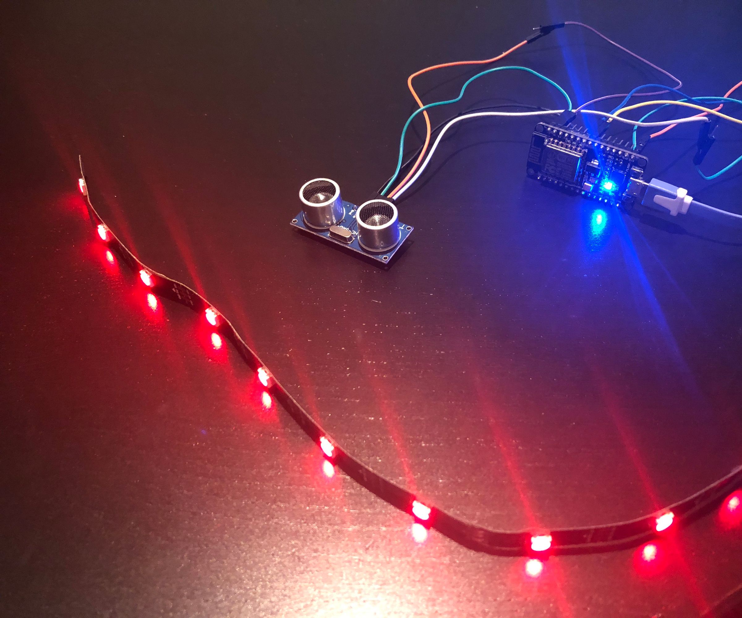 Display Sensor Data on WS2811