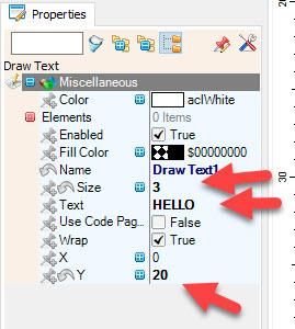 In Visuino Add & Set Components