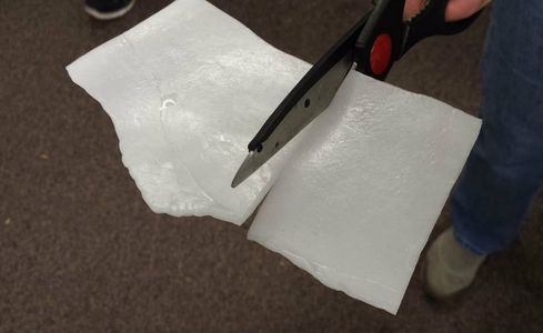 Prepping the Flat Sheet of Instamorph