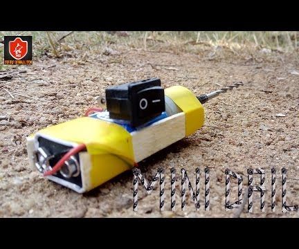How to Make Homemade Mini Drilling Machine - Mini Drill 